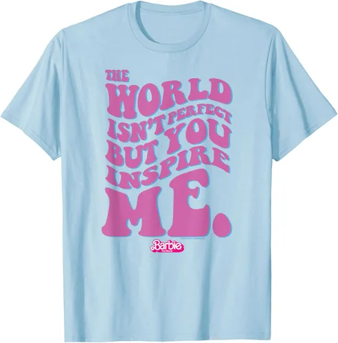 Vista 38 de Barbie Camiseta The Movie - You Inspire Me, Negro