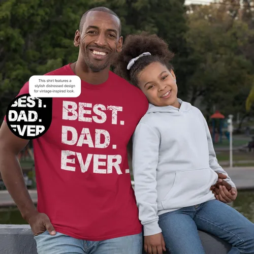 Vista 3 de Camiseta con texto en inglés "Best Dad & Uncle Ever", divertida camiseta sarcástica para papá, linda broma para hombre, regalo para papá y tío