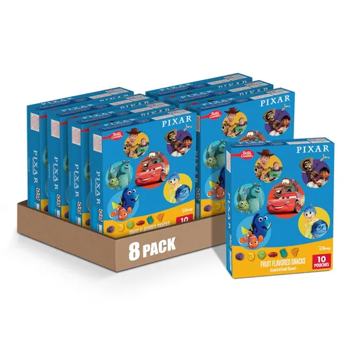 Vista 14 de Pokemon - Snacks con sabor a frutas, sin grasa y sin gluten, 17.6 onzas (22 bolsas)
