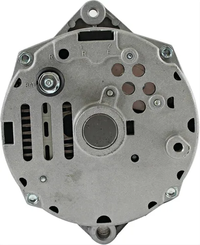 Vista 4 de Generador de tractor de 63 amperajes alternador de 1 cable con polea de 1/2 pulgada compatible con/reemplazo para John Deere Case, 400-12455