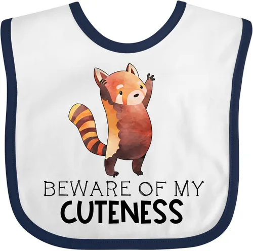 Vista 21 de inktastic Beware Of My Cuteness Cute Red Panda Babero