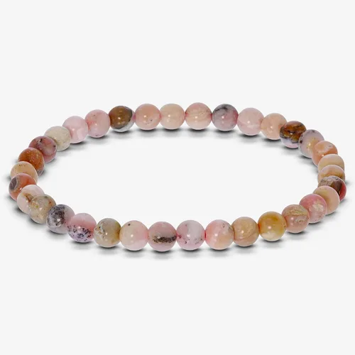 Vista 424 de Gem Avenue Handmade Round Bead Stretch Bracelet Unisex Natural Stone Beaded Jewelry for Men & Women, Elastic Wristband for Daily Wear