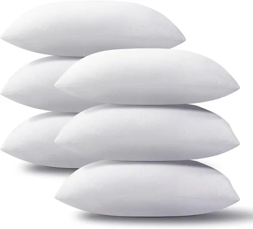 Vista 19 de Phantoscope - Insertos de almohada, 100% poliéster hipoalergénico de fibra virgen, almohadas cuadradas para sofá, sillón, cama, 12x20 pulgadas