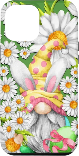 Vista 26 de Funny Easter Gnome Graphic for Women Teachers and Daisy Mom Case for iPhone 17