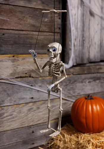 Vista 3 de Crazy Bonez Starvin' Marvin The Skeleton Marionette