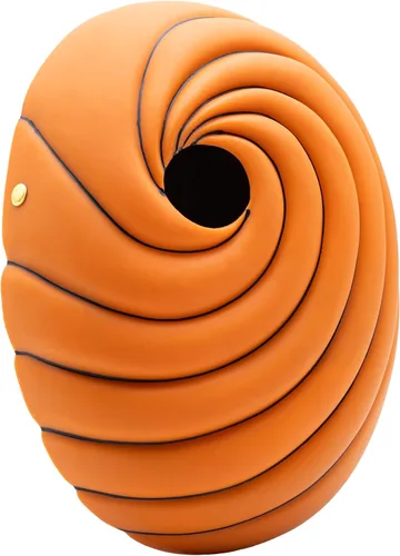 Vista 6 de ABYSTYLE Naruto Shippuden Tobi máscara réplica Cosplay Anime Manga Cosplay Disfraces Accesorios Merch Regalo