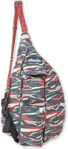 Vista 29 de KAVU Mini bolso de cuerda de algodón cruzado bandolera