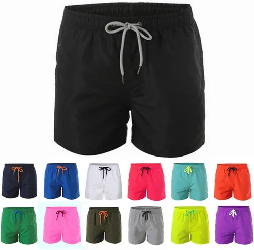 Vista 2 de Alalaso Traje de baño para hombre, pantalones de playa para hombre con forro de malla de secado rápido, trajes de baño casuales trajes de baño