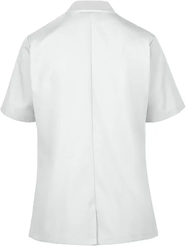 Vista 6 de Abrigo de chef ligero para mujer (XS-3X, 9 colores)
