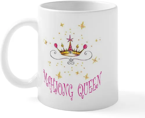 Vista 43 de CafePress Mahjong Mugs - Taza de café de cerámica de 11 oz (11.0 fl oz)