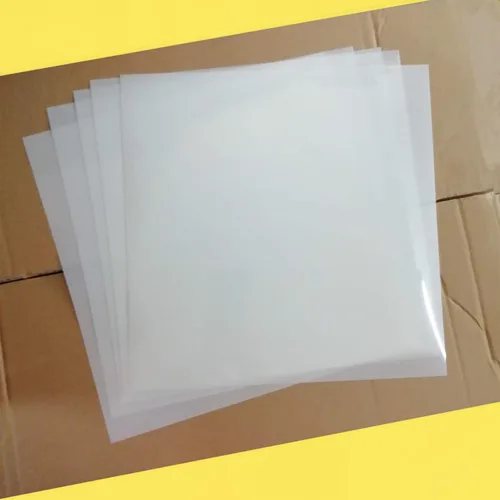 Vista 9 de BANLTRE 12 hojas de lámina de Mylar de 7.5 mil, 12 x 12 pulgadas, lámina de PET translúcida lechosa en blanco para hacer plantillas para máquinas