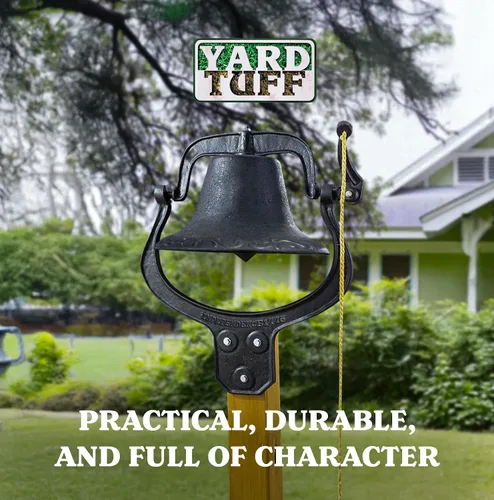 Vista 7 de Yard Tuff YTF-22LB Campana de granja de hierro fundido resistente de 22