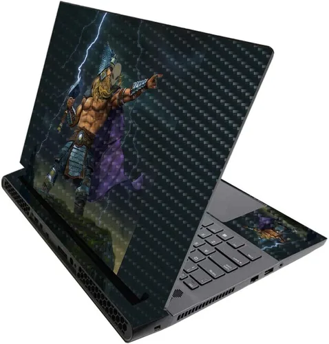 Vista 217 de MightySkins - Skin brillante con purpurina para Alienware M17 R3 (2020) y M17 R4 (2021) - Diversión de los años 90 Acabado duradero con purpurina