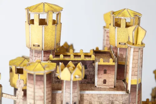 Vista 2 de 4D Cityscape Game of Thrones: Rompecabezas 3D Kings Landing (260 piezas)