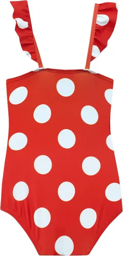 Vista 5 de Disney Traje de baño Minnie Mouse para niña, Rojo