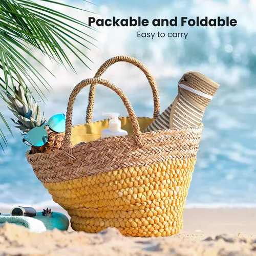 Vista 55 de Simplicity - Sombrero con protección solar UV UPF 50 para mujer, convertible en visera para playa