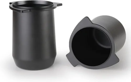 Vista 5 de Taza dosificadora FIRJOY de 54 mm compatible con Breville Barista Express y portafiltros Breville de 54 mm (Negro)