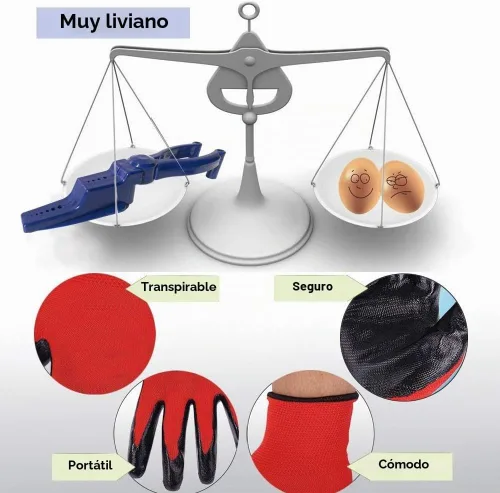 Vista 6 de Soporte de uñas para martillar alicates de plástico de seguridad, guía protectora de uñas para tornillos pequeños y uñas de acabado, alicates