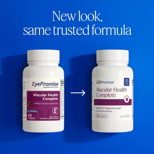 Vista 2 de EyePromise Vitamina multivitamina + ojo – Fórmula expandida de salud ocular con corazón completo, cerebro, cabello, piel y salud general – 30 días