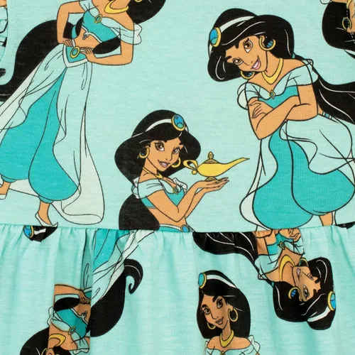 Vista 2 de Disney Vestido de princesa Aladdin Jasmine para niñas