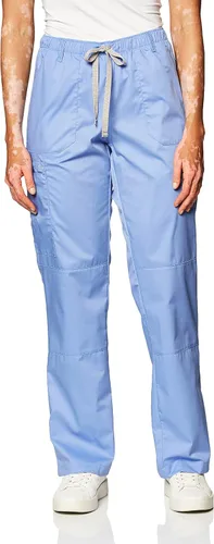 Vista 7 de WonderWink, pantalones elásticos resistentes para mujer de Wonderwork, talla petite plus Negro