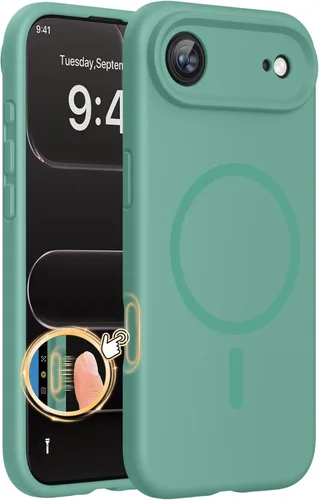 Vista 111 de Miracase Funda ultradelgada diseñada para iPhone SE 2022 (3ª generación)/iPhone SE 2020 (2ª generación)/iPhone 7/iPhone 8 con protector de pantalla