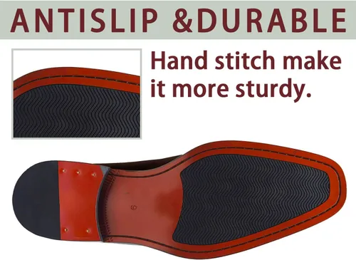 Vista 7 de Zapatos de vestir Oxford formales de cuero para hombre
