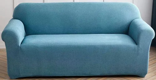 Vista 10 de Fundas elásticas para sofá de 1, 2, 3, 4 plazas, funda protectora de sofá individual de terciopelo para perros, mascotas, funda para sofá, funda #24