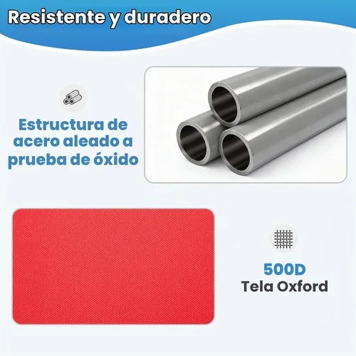 Vista 7 de DUMOS Sillón para exteriores, silla de bronceado de playa con orificio para Rojo