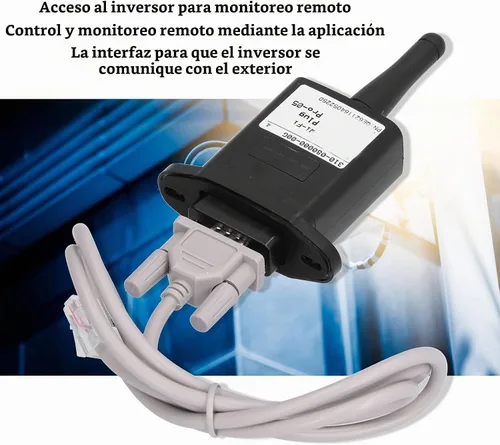 Vista 4 de Inversor solar de WiFi, interfaz de comunicación RS232, componentes electrónicos de supervisión remota estable