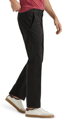Vista 2 de Lee Extreme Motion Pantalón regular recto sin pliegues al frente para hombre