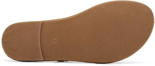 Vista 5 de Sandalias de tanga para mujer, sandalias planas para mujeres y niñas, esenciales para vacaciones de verano, sandalias elegantes para mujer