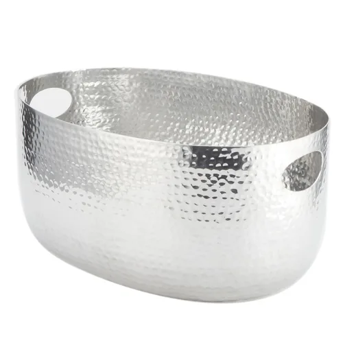 Vista 6 de American Metalcraft ATHB9 recipiente de aluminio martillado para bebidas, negro, 7 3/4 cuartos de galón