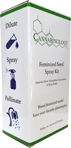 Vista 4 de Spray de semillas feminizadas Kit de pulverización de tiosulfato plateado de 1 onza / 1.0 fl oz Caza 100% semillas femeninas