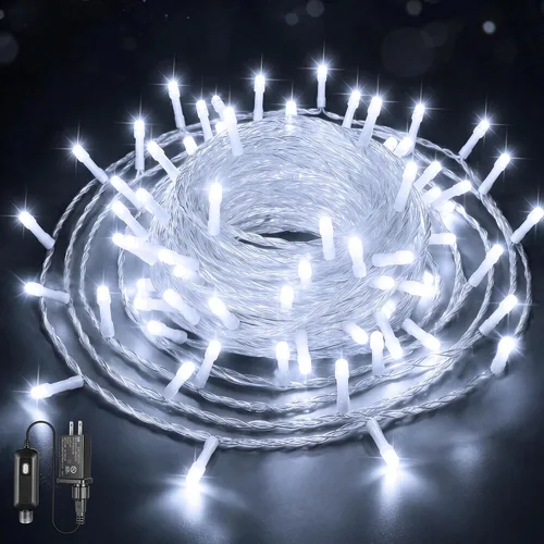Vista 7 de Ollny 100 luces LED de Navidad de 33 pies, luces de hadas multicolor Varios