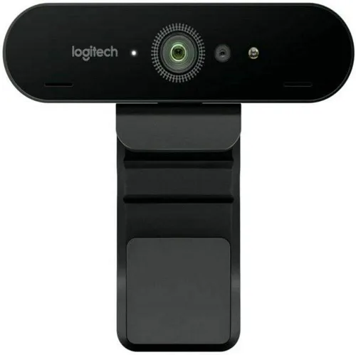 Vista 2 de Logitech Cámara web Brio - 90 Fps - USB 3.0-4096 X 2160 Video - Enfoque automático - Zoom digital 5X - Microp 4K Ultra HD, 1080p/60fps, luz