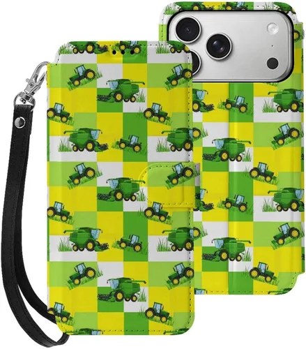 Vista 22 de SWEET TANG Funda protectora para iPhone 17, con tarjetero y tarjetero Patrón 828