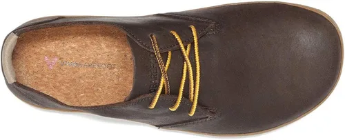 Vista 4 de Vivobarefoot RA II Classic Oxford para hombre Marrón