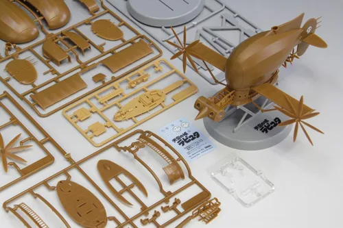 Vista 3 de Fine Molds Laputa: Castillo en el cielo FG8 Tiger Moth Modelo de plástico sin escala