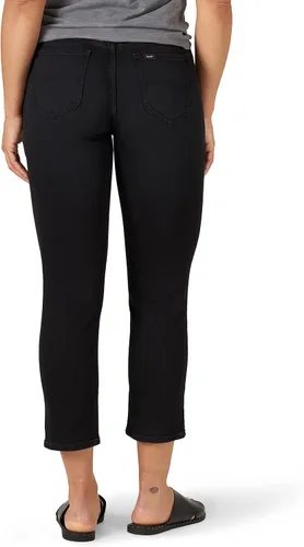 Vista 2 de Lee Pantalones cortos de cigarrillos Ultra Lux de tiro medio para mujer