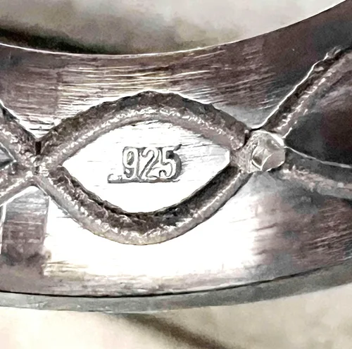 Vista 6 de Atlantis - Anillo de plata de ley 925, amuleto egipcio talismán hecho a mano