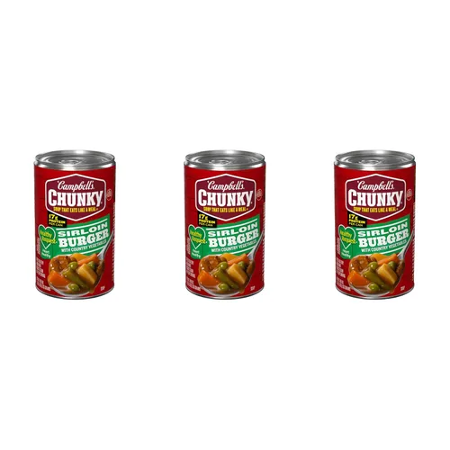 Vista 14 de Sopa Chunky de Campbell's, carne de vacuno, 15.25 onzas (paquete de 8)