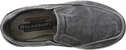 Vista 5 de Skechers Avillo Mocasín para hombre de ajuste relajado