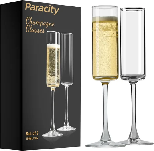 Vista 10 de PARACITY Mr and Mrs - Juego de 2 copas de champán para novia y novio, regalos de despedida de soltera, regalo de compromiso, 8.5 onzas Set of 2