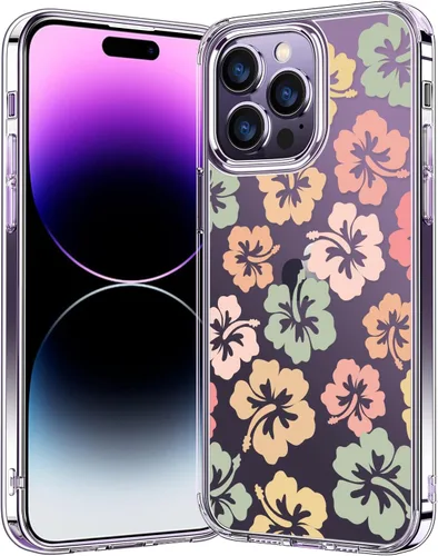 Vista 8 de bicol Funda para iPhone 14 con diseños claros y modernos para mujeres y niñas, [con protector de pantalla] ajuste delgado, a prueba de golpes, funda