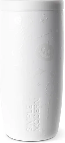 Vista 13 de Simple Modern Halloween Signature Voyager Vaso térmico de café de viaje de 16 onzas con tapa de 360° Regalos para mujeres y hombres Taza