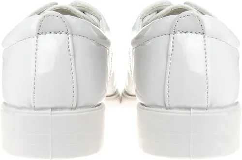 Vista 4 de Josmo Zapatos de vestir para niños Zapatos clásicos Oxford de vestir casuales con cordones Negro (bebéniño pequeño 7-13niño grande 1-6)
