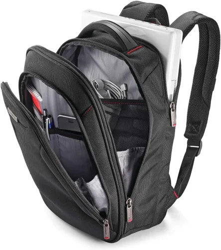 Vista 10 de Samsonite Xenon 3.0 Checkpoint Friendly Mochila, Negro -, Xenon 3.0 Checkpoint Friendly Mochila