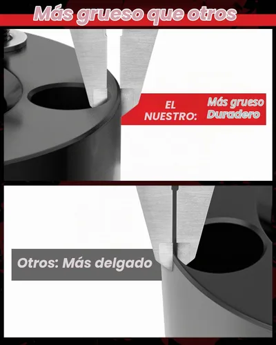 Vista 8 de PROEZE Kit de nivelación de elevación delantera de 1.5" para F150 2004-2024, Expedition 2003-2018, Mark LT 2005-2008, Kit de espaciadores