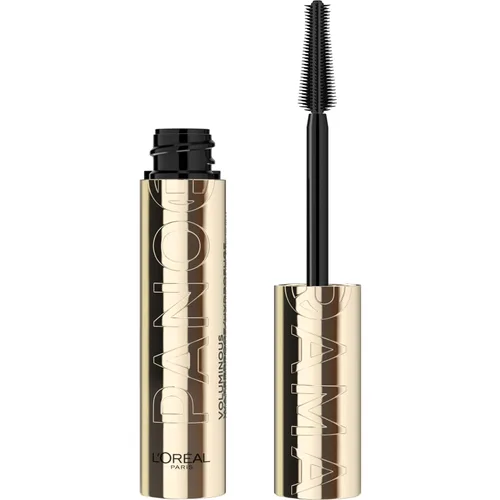 Vista 11 de L'Oreal Paris - Máscara Panorama Voluminosa, fórmula voluminizante y alargadora, de larga duración, resistente a manchas y lavable, Máscara negra